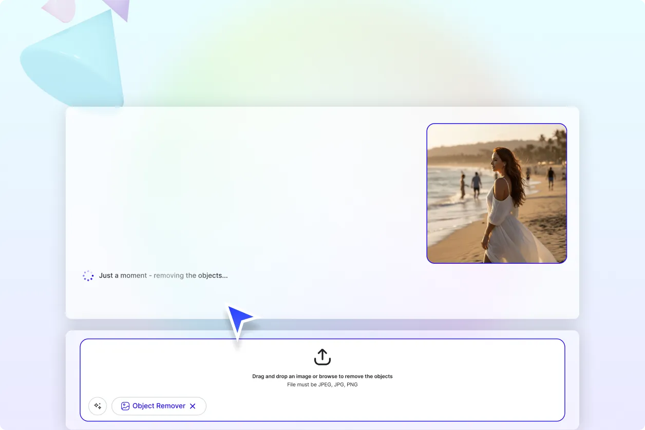 Free AI Object Remover, Remove Objects from Images Online
